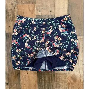 St. John's Bay Royal Blue Floral Skorts Size 6